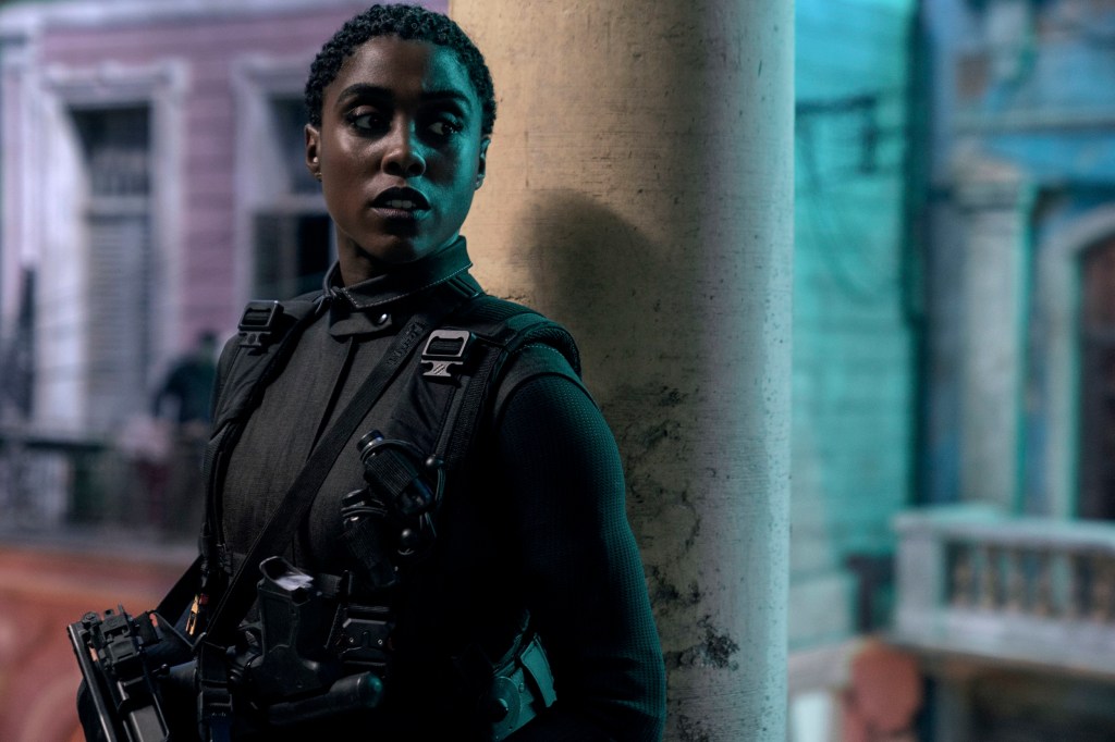 Lashana Lynch as Nomi in No Time to Die