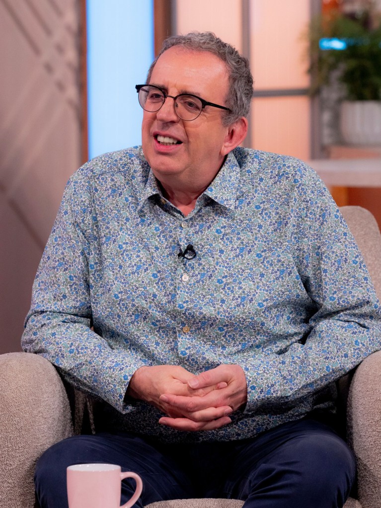 Reverend Richard Coles on Lorraine in 2024.