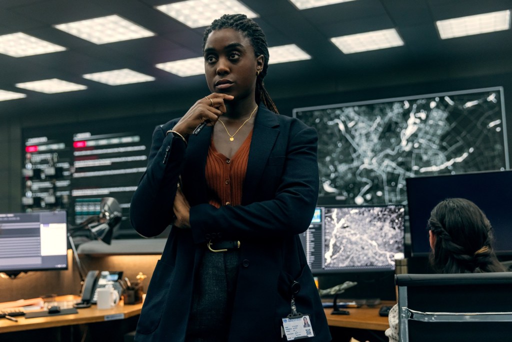 Lashana Lynch as Bianca in The Day of the Jackal