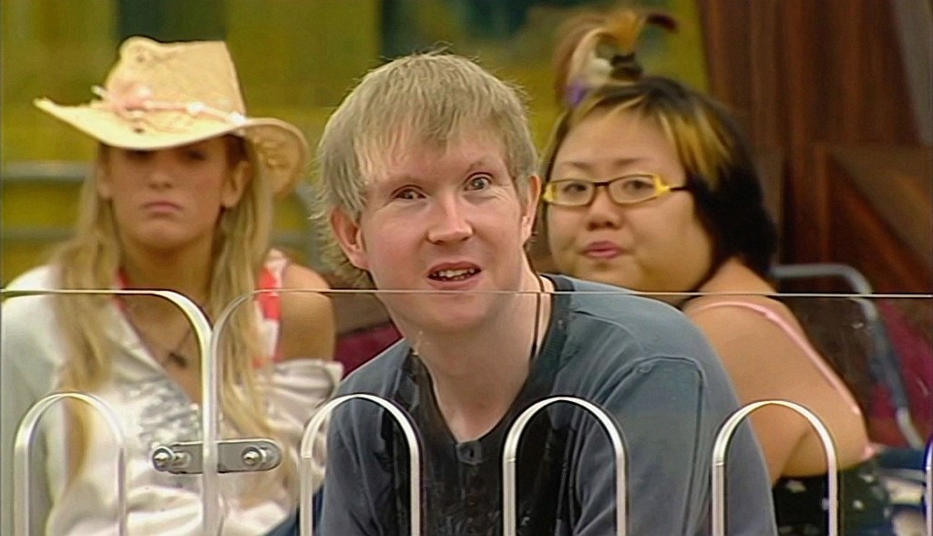 Nicole Cammack, Mikey Hughes and Kathreya Kasisopa on Big Brother in 2008