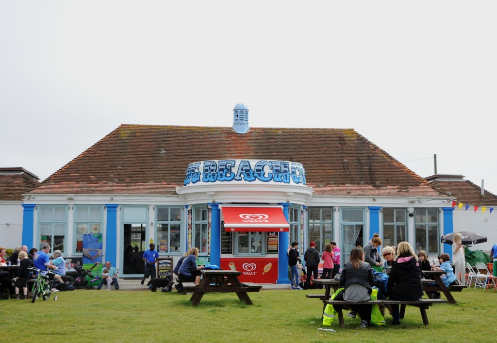 The Big Beach Cafe at Hove Lagoon near Brighton owned by Norman Cook aka Fatboy Slim