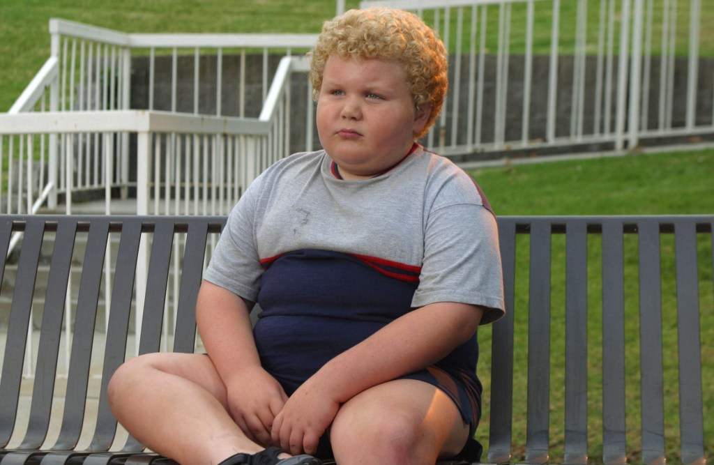 Brett Kelly as Thurman Merman in the 2003 movie Bad Santa